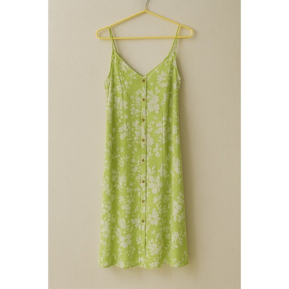 Sienna Sky Dresses & Skirts - Sienna Sky Green Floral Button-Down Sundress – Size M
